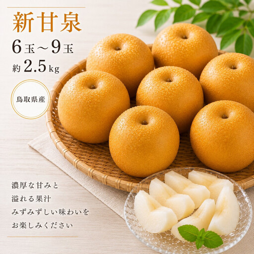 鳥取県産 新甘泉 約2.5キロ[鳥取県 境港市]