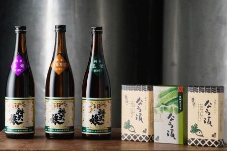 52．辨天娘（純米酒）７２０ml×３種・なら漬セット