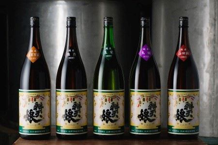 67．辨天娘（純米酒）1.8Ｌ×5種