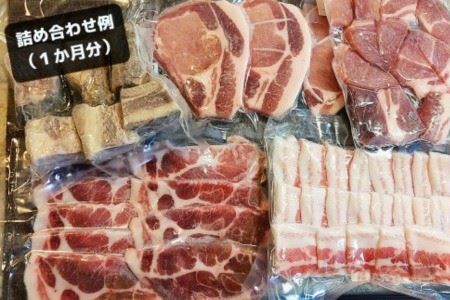 198.オンリーBOO月替わりおすすめ豚肉セット定期便(半年)