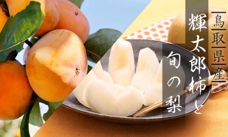 輝太郎柿と旬の梨セット 3kg