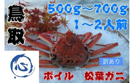 鳥取県産 ボイル 松葉ガニ(500g~700g)(1~2人前)訳アリ 松葉ガニ松葉ガニ松葉ガニ松葉ガニ松葉ガニカニカニカニカニカニカニ