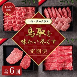 [和牛セレブ]鳥取和牛 定期便 「レギュラークラス」(定期便6回)