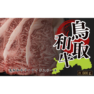 鳥取和牛サーロインステーキ 約200g×3 計約600g|サーロイン