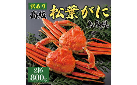 1048.[2025年11月発送]特撰 松葉がに(茹)[訳あり]800g超の大きいサイズ 食べ応えあり 特大2杯