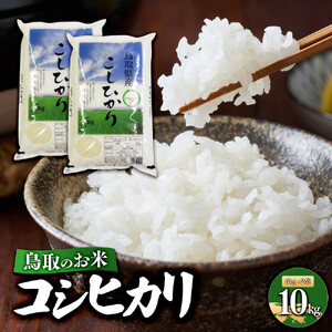 鳥取のお米　コシヒカリ　5kg×2 精米