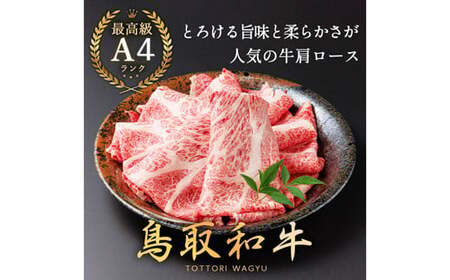 A4ランク以上鳥取和牛 肩ロース500g