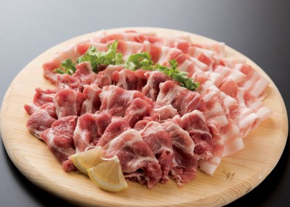 大山産豚肉しゃぶしゃぶセット(1kg)