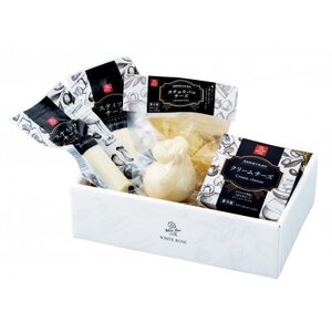 白バラのチーズギフト[配送不可地域:離島]