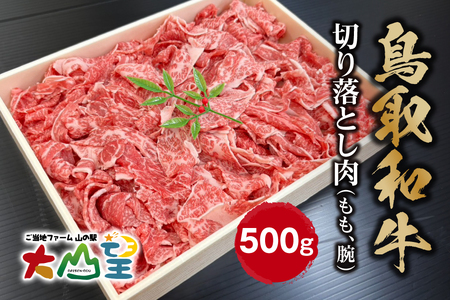 大山望 鳥取和牛 切り落とし肉(もも、腕)500g 牛肉 和牛 お肉 切り落とし