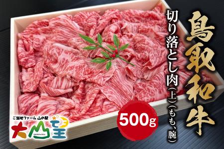 大山望 鳥取和牛 切り落とし肉(上)（もも、腕）500g 牛肉 和牛 お肉 切り落とし