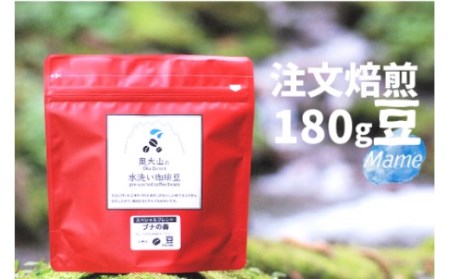 スペシャルブレンド ブナの森 豆 180g×1 コーヒー 奥大山の水洗い珈琲 0773