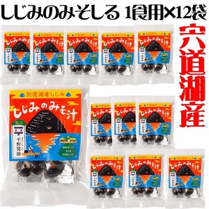 しじみのみそ汁1食用×12袋セット 085-06