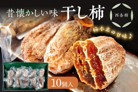 干し柿(西条柿)10個セット [032_2111]