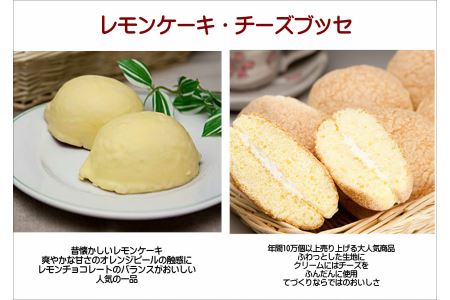山陰浜田 チーズブッセ・レモンケーキ詰合せ12ヶ入 お菓子 洋菓子 スイーツ デザート チーズブッセ レモンケーキ ひなまつり ホワイトデー お返し 母の日 バレンタイン ホワイトデー [086_1820]
