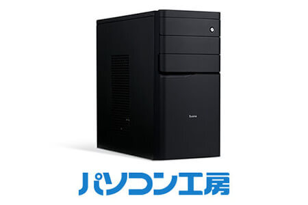 パソコン工房 スタンダードデスクトップパソコン Core i3/SSD(ミニタワー)【28_9-001】