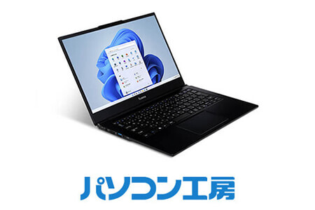 パソコン工房 14インチスタンダードノートパソコン Core i3/SSD【42_6-002】