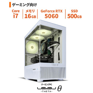 パソコン工房 4年間物損保証 ミニタワーゲーミングPC Core i7/5060/ピラーレス/No.350