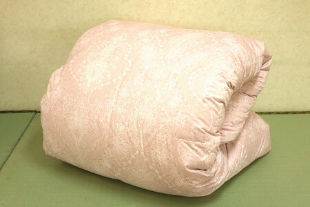 ツインキルト羽毛ふとん シェリルFD [ピンク色]