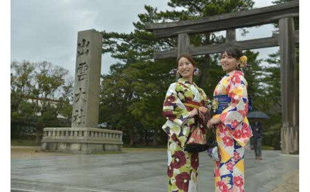 着物レンタル着付け　きもの選べるプラン