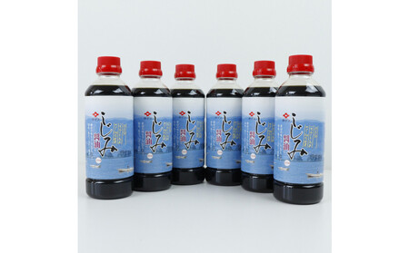 井ゲタ醤油 宍道湖の『しじみ醤油』500ml 6本セット