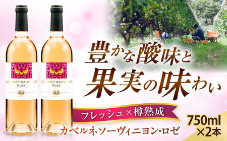 ワイン カベルネソーヴィニヨン・ロゼ  2本セット[AICS023] ワイン
