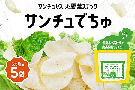 [野菜スナック]サンチュでちゅ(5パックセット)