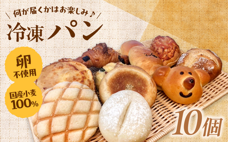 [おまかせパン10個]冷凍 パン パン パン パン パン [AIDE001]