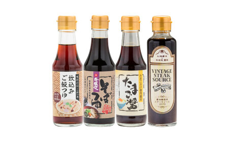 お醤油屋さんのちょいたしセット 調味料 だし かつおだし 醤油 しょうゆ こいくち みりん ギフト 詰め合わせ お歳暮 島根県雲南市/有限会社紅梅しょうゆ[AICV067]