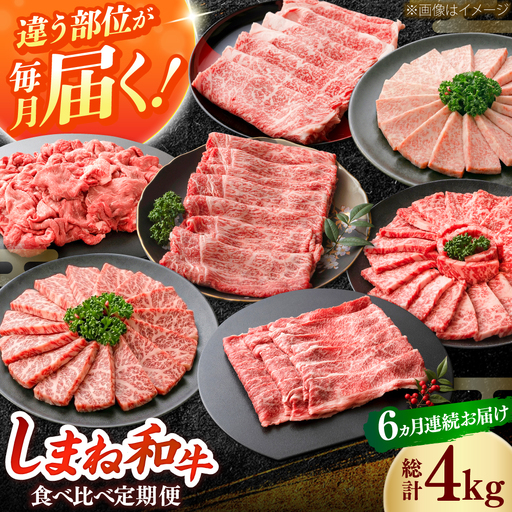 [全6回定期便]島根和牛プレミアセット 和牛 牛肉 定期便 肉 焼肉 すき焼き / 島根県雲南市 / フジキコーポレーション株式会社[AIEA013]