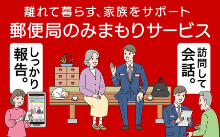 みまもり訪問サービス(12か月)島根県雲南市/日本郵便株式会社 | 雲南市 訪問 見守り みまもり [AICB002]