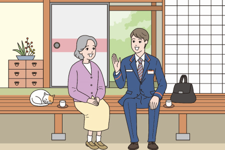 郵便局のみまもりサービス6ヵ月【見守り 郵便局 サービス 6ヶ月 毎月1回】