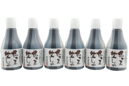 いつも食卓に 国産丸大豆生しょうゆ6本セット[ぽん酢 ポン酢 柑橘 6本 セット 国産 無添加 調味料 詰め合わせ 化学調味料不使用 安心 安全 料理 贈り物 プレゼント ギフト ]