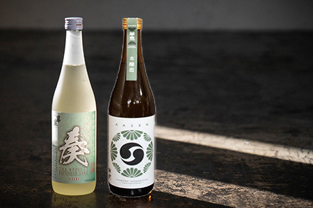 純米吟醸酒[奏]・本醸造酒[華泉]720mlx2本セット