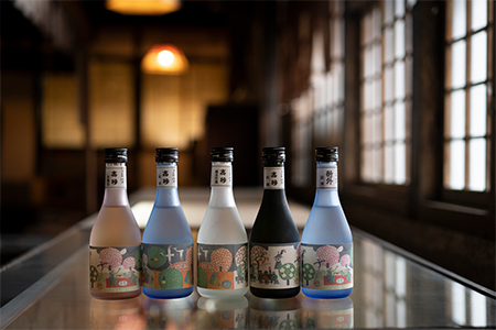 安野光雅デザインラベル 原酒5本セット