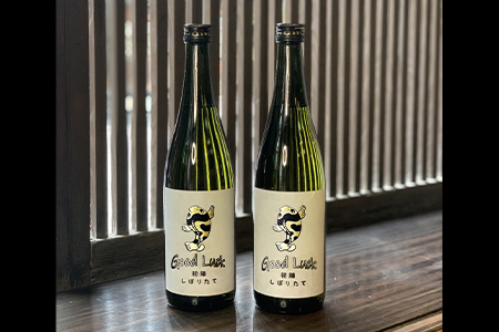 【期間限定】新酒「初陣」純米のしぼりたて生酒　720ml×2本セット【1214343】