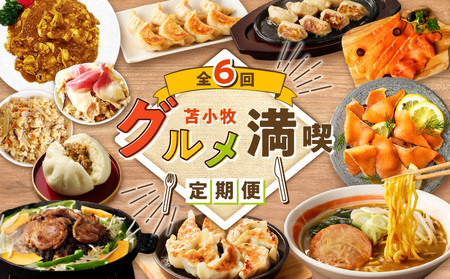 [ 全6回 ]苫小牧 グルメ 満喫 定期便 T000-T03 北寄貝 ほっき貝 ホッキ貝 ホッキごはん 惣菜 総菜 時短 簡単 便利 詰め合わせ パック 北起屋 ジンギスカン 牛肉 肉 冷凍 羊肉 ラム 焼肉 バーベキュー おかず 北海道樽前工房 ギョウザ 餃子 おつまみ つまみ 鶏肉 ミンチ お肉 ぎょうざの宝永 まん 肉まん 中華まん ブランド豚 苫小牧産 豚 豚肉 加工品 加工食品 人気 プレジール ラーメン 麺 麺類 カレーラーメン 生めん ぎょうざ 餃子 セット 詰合せ 手作り 味の大王 魚 お魚 さかな 貝類 魚介類 サーモン スモークサーモン 鮭 しゃけ 王子サーモン ふるさと納税 苫小牧市 おすすめ ランキング プレゼント ギフト