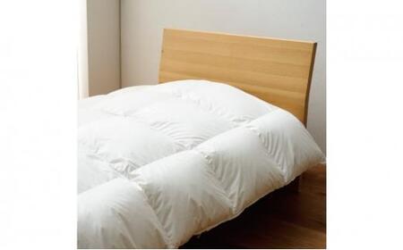 羽毛 布団 岡山市で作られた 羽毛掛けふとん ホワイトダック 93% セミダブルサイズ 寝具 