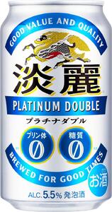 キリン淡麗プラチナダブル 発泡酒 350ml 缶 × 24本[岡山市工場産] お酒 晩酌 飲み会 宅飲み 家飲み 宴会 ケース ギフト