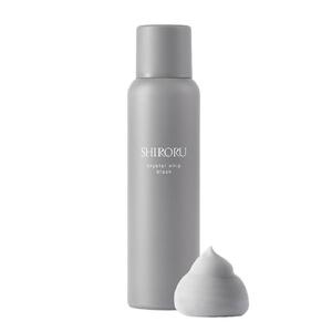 SHIRORU クリスタルホイップブラック 120g[炭酸泡洗顔が毛穴・くすみ汚れを吸着]