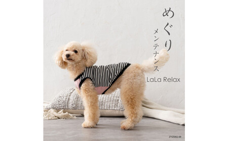 LaLaRelax サマーボーダー ブラック【サイズ:3S】