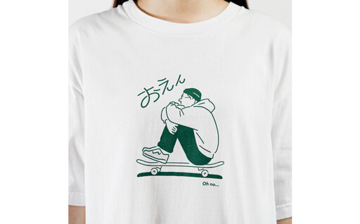 おえんオーバーサイズTシャツ[Lサイズ]