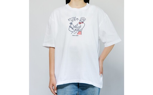 でーこんてーてーてーオーバーサイズTシャツ[Lサイズ]