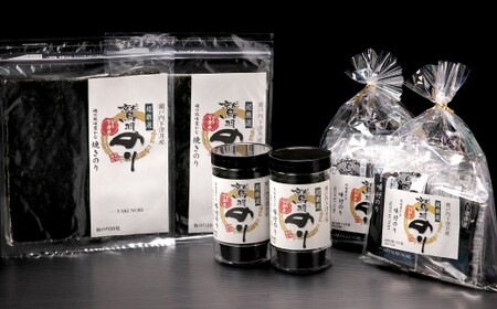 瀬戸内岡山・倉敷市下津井産「超厳選鷲羽のり」味付のり・焼きのり6点セット 計板のり52枚分 のり 海苔 味付けのり 味付け海苔 味付け 焼き海苔 焼きのり