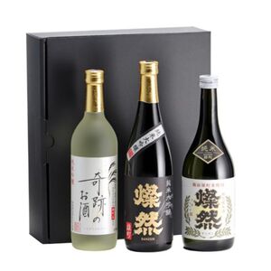 菊池酒造 純米大吟醸& 純米吟醸& 特別純米 燦然 岡山県特産米『雄町』酒 720ml×3本セット