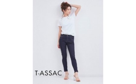 [全2サイズ]T-ASSACレディースジーンズ「SKINNY/INDIGO」(スキニー) サイズ:0