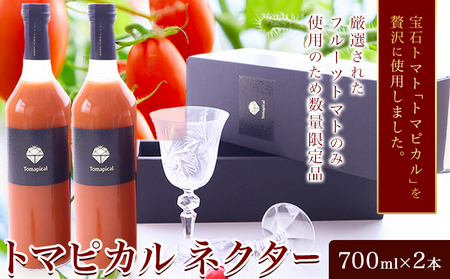 トマピカルネクター 700ml 2本 《30日以内に出荷予定(土日祝除く)》トマト ジュース