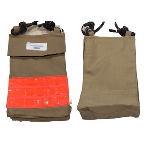 [一点物]高梁市消防本部 消防服リメイクポシェット