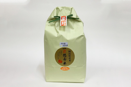 [定期便/3ヶ月] 真庭市産きぬむすめ 白米 計15kg (5kg×3回)