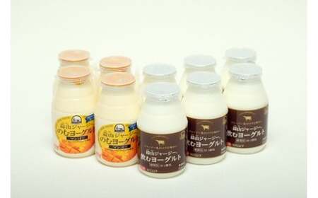 (定期便)6ヶ月 全6回 蒜山ジャージー飲むヨーグルトセット 岡山 蒜山 真庭 乳製品セット 濃厚 飲むヨーグルト ジャージー 乳酸菌 マンゴー 人気 デザート スイーツ ヨーグルト ギフト おやつ 子供から大人まで 冷蔵 健康[HR-7-6]